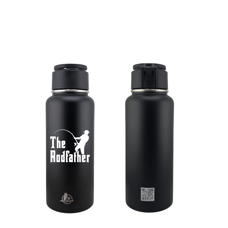 32 oz MagSafe Phone Holder Tumbler – “The Rodfather” Fishing Edition
