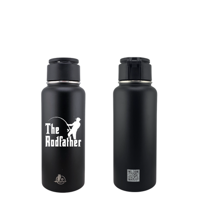 32 oz MagSafe Phone Holder Tumbler – “The Rodfather” Fishing Edition