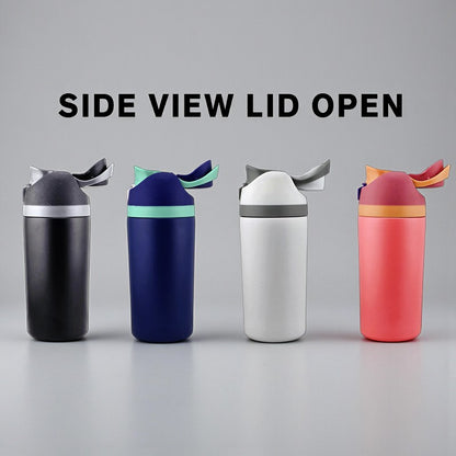 16 oz K-Pop Kids Fruit Bottle – Double-Sided UVDTF 3D Permasticker Design | Huntrix Character Edition | Leak-Proof & Kid-Friendly