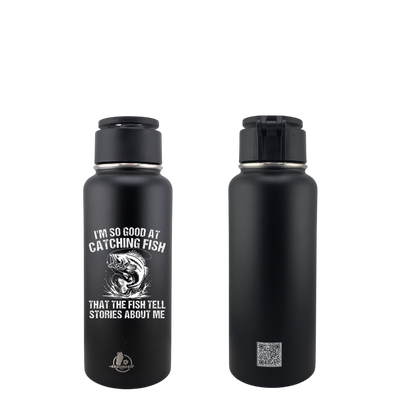 32 oz MagSafe Phone Holder Tumbler – “I’m So Good at Catching Fish…” Fishing Edition