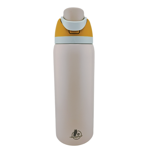 32 oz Fruit Water Bottle Dual Drinking Modes Vacuum Insulated Stainless Steel