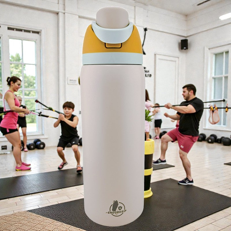 32 oz Fruit Water Bottle Dual Drinking Modes Vacuum Insulated Stainless Steel