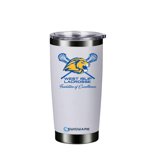 West Islip Lacrosse 20 oz Stainless Steel Tumbler
