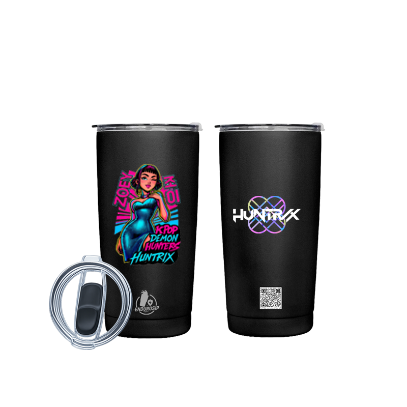 20 oz Zoey KPop Demon Hunters™ HUNTR/X Tumbler – 3D UVDTF Premium Edition by EnduroSip