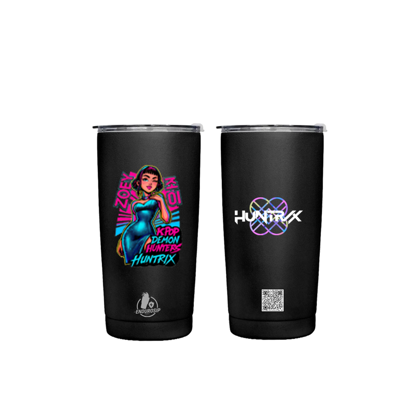 20 oz Zoey KPop Demon Hunters™ HUNTR/X Tumbler – 3D UVDTF Premium Edition by EnduroSip